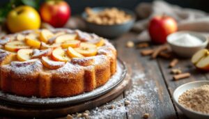 Ce gâteau aux pommes sans four va vous rendre accro (prêt en 10 min)