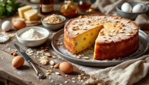 Le gâteau ultra fondant aux amandes de Mercotte