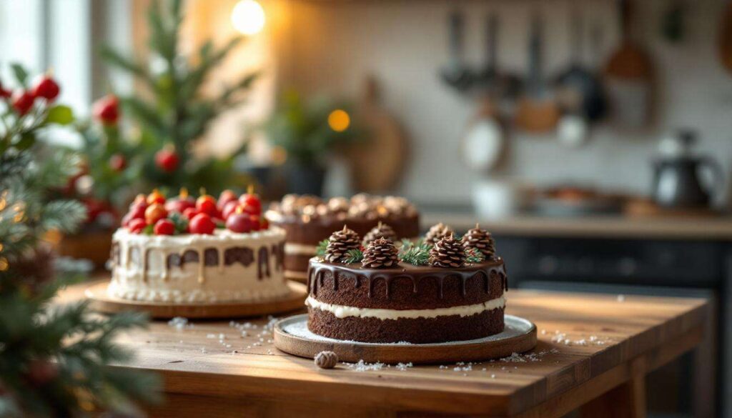 Il y a 3 gâteaux de Noël qui n'augmentent pas la glycémie