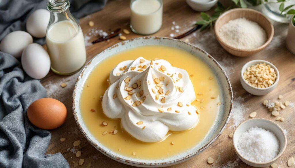 « Un dessert nuage prêt en moins de 20 minutes » : l’île flottante ultra-facile qui fait fondre petits et grands !