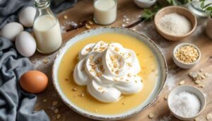 « Un dessert nuage prêt en moins de 20 minutes » : l’île flottante ultra-facile qui fait fondre petits et grands !