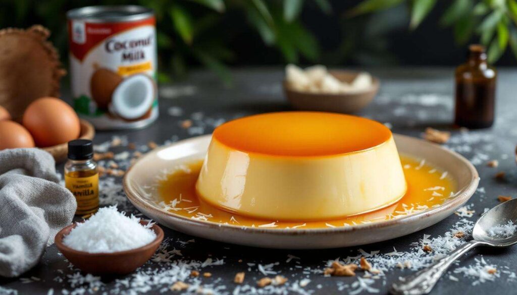 Ce flan coco sans four va égayer vos desserts avec sa texture ultra fondante et son doux parfum exotique