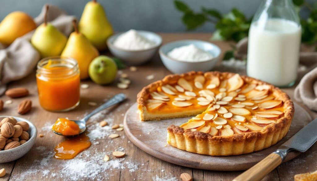 Plus qu’un dessert, un voyage dans le temps : cette tarte amandine aux poires ravive tous les souvenirs