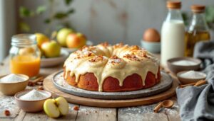 Ce gâteau aux pommes sans four va vous rendre accro (5 min, 0 stress)