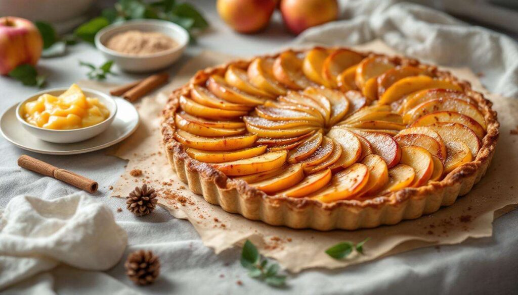 Tarte aux pommes facile : l’astuce secrète qui rend vos invités accro (et ils en redemandent) !