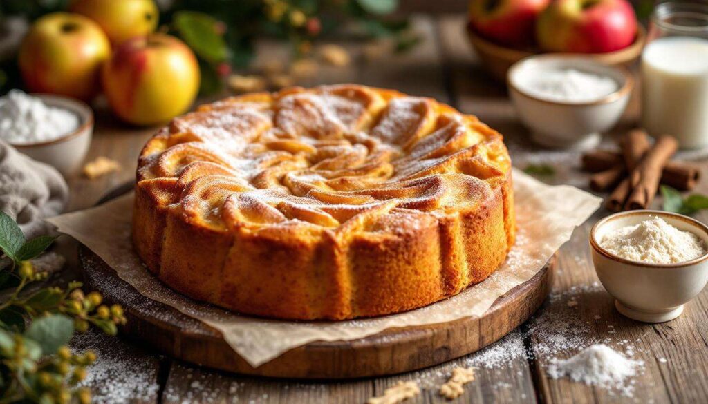 Voici mon gâteau aux pommes préféré : sans four, prêt en 15 min (et ultra réconfortant)