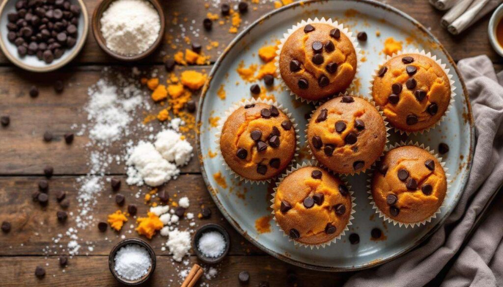 Changez des muffins classiques avec cette version butternut/chocolat : tout le monde l'adore !