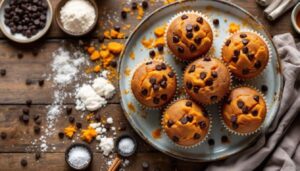Changez des muffins classiques avec cette version butternut/chocolat : tout le monde l'adore !
