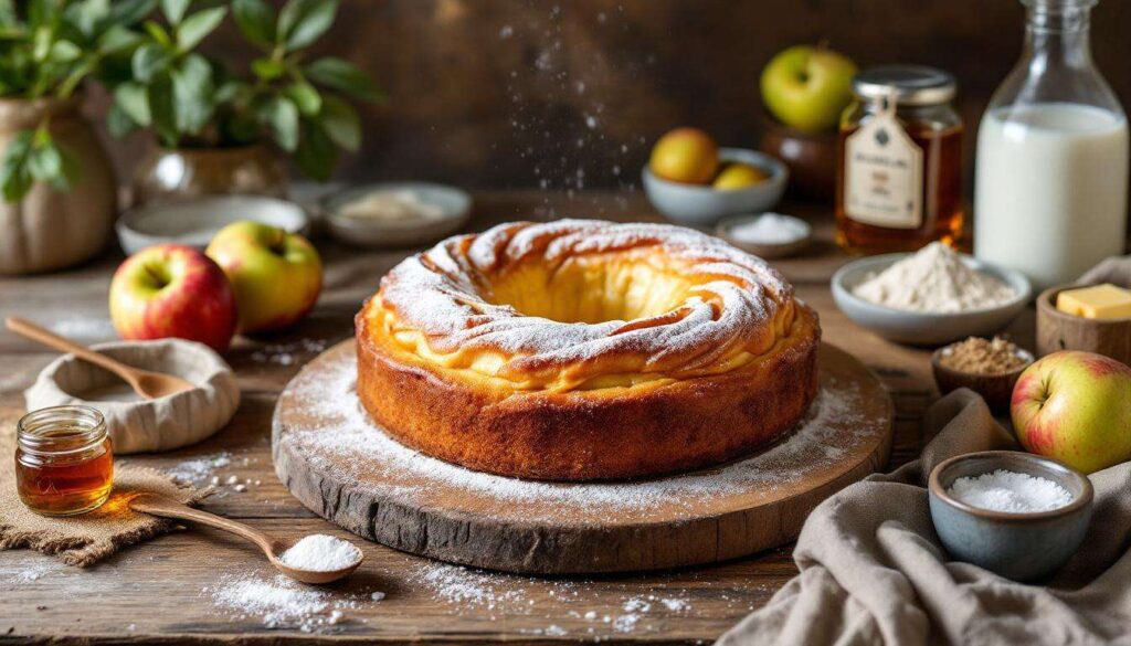 Julie Andrieu dévoile son gâteau aux pommes favori « c’est bien meilleur qu’une tarte traditionnelle »