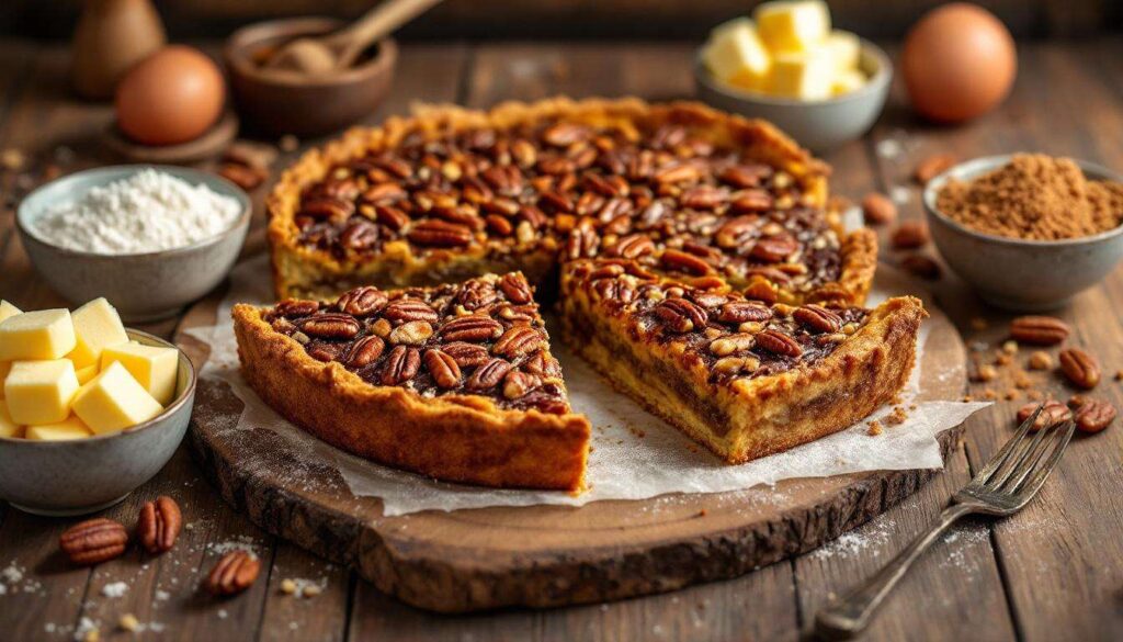 Une tarte ultra‑gourmande à la noix de pécan et sirop d’érable qui met tout le monde d’accord à la première bouchée