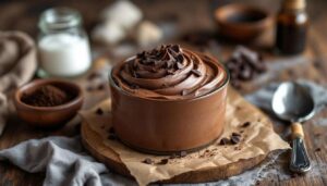Prête en 10 minutes, ultra-fondante et intense : cette mousse chocolat-café sans œufs fait sensation
