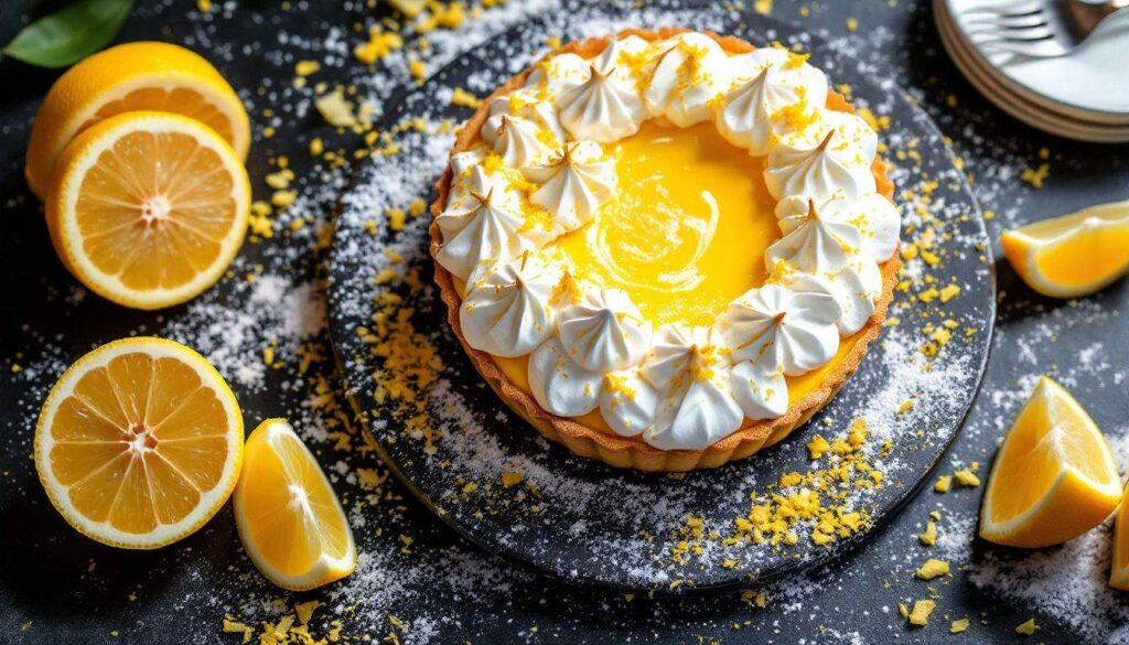 Sous sa meringue légère, la tarte au citron la plus fondante et agréablement acidulée est prête en un tour de main
