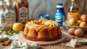 Gâteau pommes-yaourt de grand-mère : moelleux, doré et réconfortant comme un souvenir d’enfance