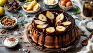 Ce gâteau poire-chocolat fondant va vous réconcilier avec les jours gris !