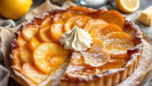 Cette tarte Tatin revisitée par Norbert va vous surprendre : sans pâte, légère et ultra gourmande !