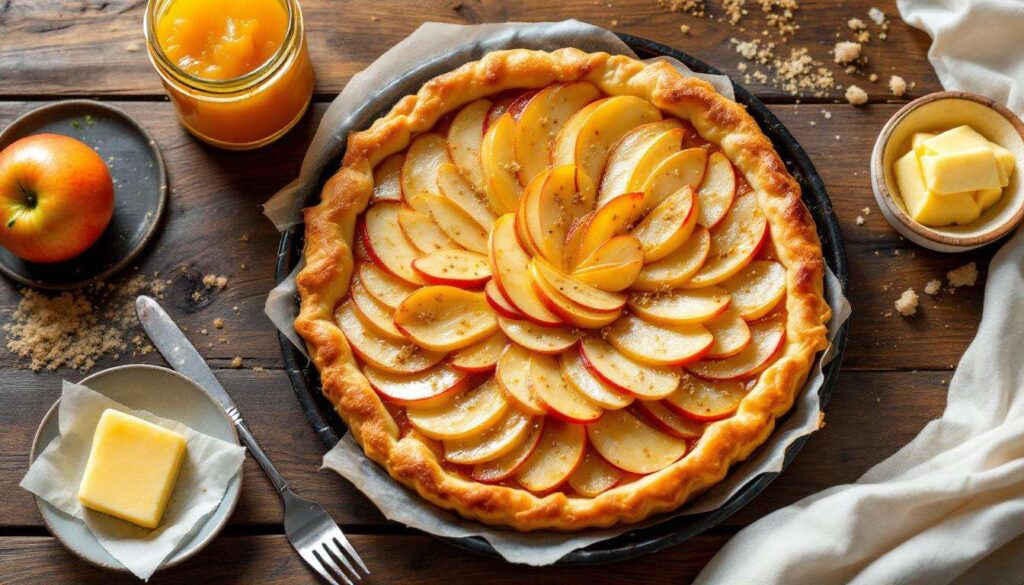 Voici la tarte aux pommes à 5 ingrédients du chef 3 étoiles que vous allez refaire tous les dimanches