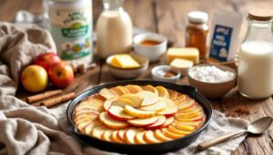 Je fais ce gâteau aux pommes à la poêle : facile, rapide, sans four et 100 % plaisir réconfortant