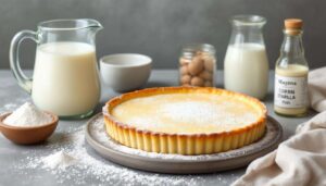 Plus rapide qu’un flan et aussi délicieux qu’en boulangerie : voici ma tarte fondante et express, super moelleuse