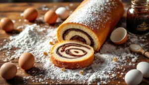 Ce gâteau roulé au Nutella ou à la confiture a tout du dessert d’enfance : simple, moelleux, et impossible d’en manger une seule tranche