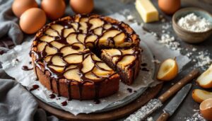 « Ultra-moelleux et impossible à rater » : le gâteau poire-chocolat qui fait l’unanimité