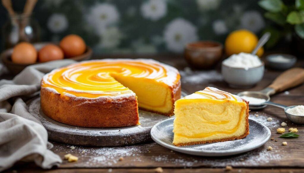 Torta nua italienne : la recette de ce gâteau nuage à la crème pâtissière, tellement délicieux !