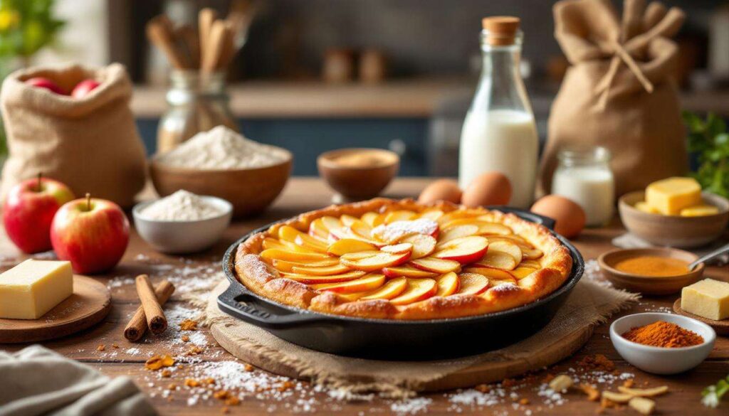 « Plus simple et meilleur qu’une tarte » : découvrez le gâteau aux pommes à la poêle qui régale toute la famille