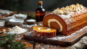 Oui, on peut faire une bûche de Noël au potiron - et c’est tout simplement délicieux !