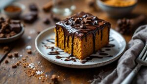 « Un nuage de douceur » : le gâteau courge-chocolat fondant que je prépare chaque hiver pour réchauffer la maison
