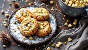 Voici les cookies pistache et chocolat blanc tout chauds qui réveillent les goûters d'hiver, avec une astuce simple pour garder le cœur fondant