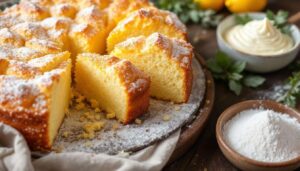 Torta nua italienne : la recette de ce gâteau moelleux texture nuage à la crème pâtissière, un vrai délice