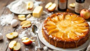 Gâteau aux pommes : l’astuce du beurre chaud qui caramélise délicieusement et sublime votre dessert en chef‑d’œuvre