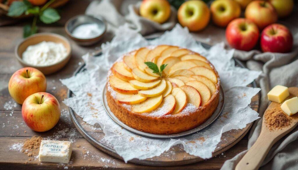 Gâteau aux pommes : l’astuce du beurre chaud qui caramélise tout et sublime votre dessert en chef‑d’œuvre