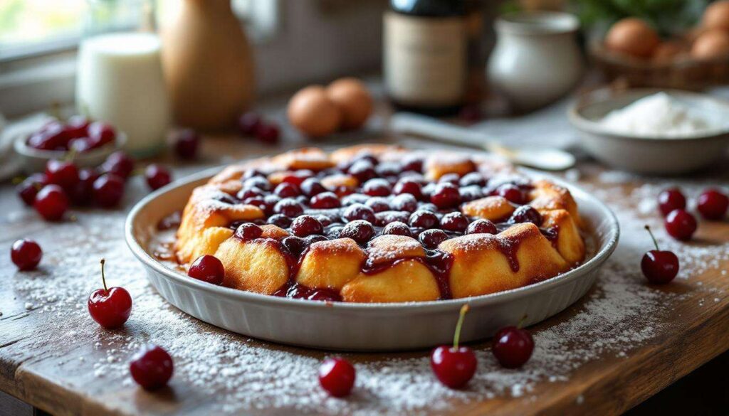 Clafouflan : ce dessert entre flan et clafoutis fait un carton en ce moment (et il est ultra facile)