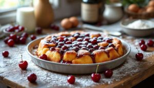 Clafouflan : ce dessert entre flan et clafoutis fait un carton en ce moment (et il est ultra facile)