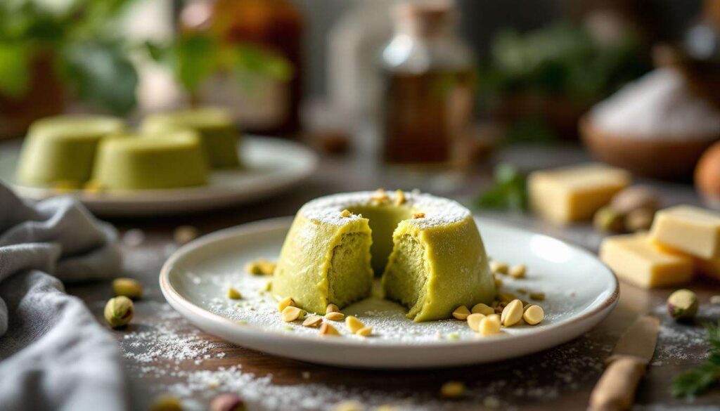 C'est la texture parfaite" : ni trop coulant ni trop cuit, ce fondant à la pistache est prêt en 10 minutes