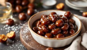 Il vous faut seulement des châtaignes et du sucre pour faire ces marrons glacés économiques et savoureux