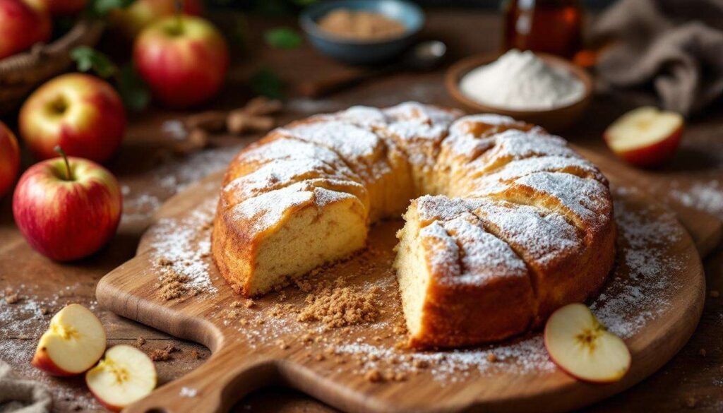 Gâteau aux pommes : l’astuce du beurre chaud qui caramélise tout et transforme votre dessert en chef‑d’œuvre