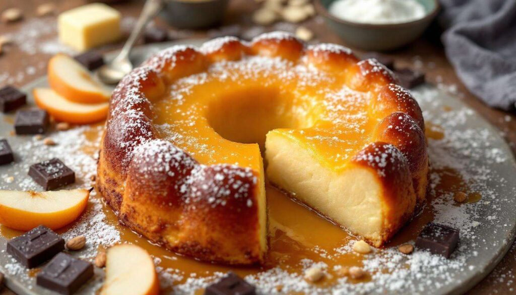 Fondant aux poires, cœur coulant et croûte dorée : le dessert élégant, tout en douceur à partager