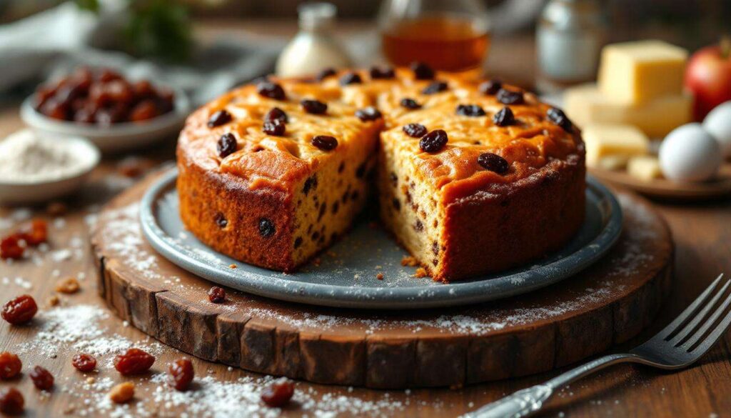 Moelleux pomme, rhum et raisins : le gâteau qui sent bon l’enfance… en version ultra fondante