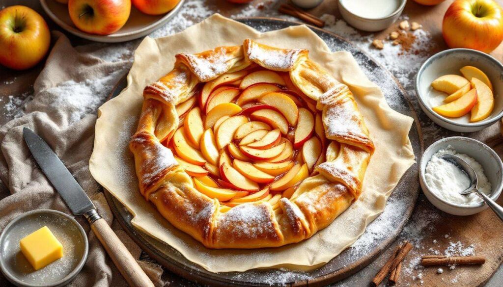 Marre de la frangipane ? Cette galette aux pommes moelleuse et légère va faire l’unanimité pour l’Épiphanie