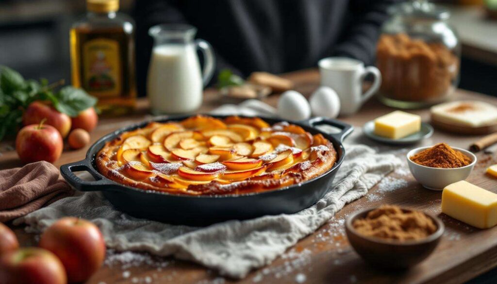 « Une poêle, 10 min : le gâteau aux pommes bluffant sans four ! »
