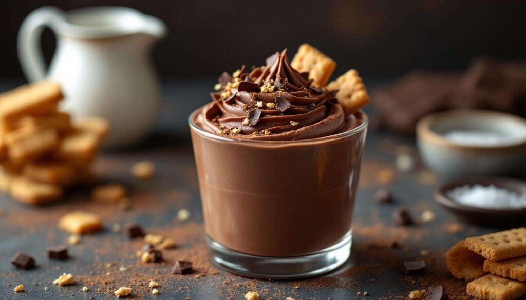 Une mousse au chocolat intensément chocolatée, des biscuits fondants, zéro cuisson : ce dessert met tout le monde d’accord à chaque bouchée
