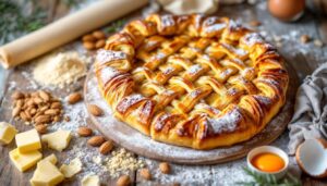 Voici la recette simple et inoubliable de la Galette des Rois à la Frangipane