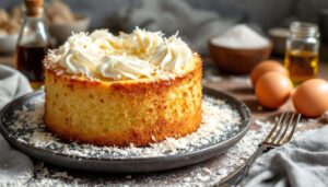 « Ce gâteau coco-yaourt prêt en 5 minutes change tout : moelleux, healthy et sans ingrédients compliqués »