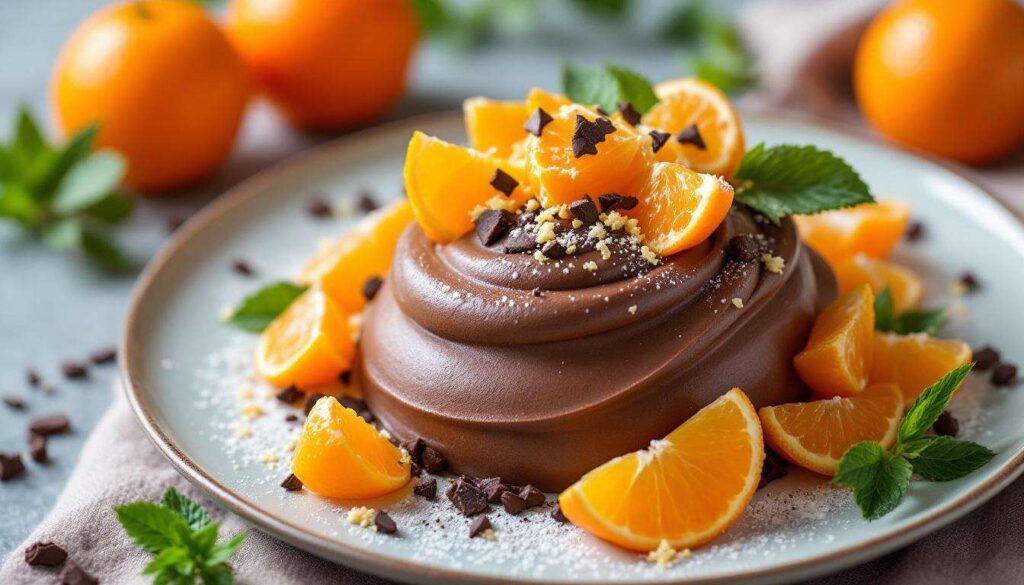 Réalisez cette délicieuse mousse chocolat et clémentine de Cyril Lignac en quelques étapes : un dessert raffiné et facile