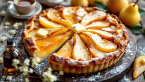 La tarte tatin aux poires qui sent la vanille et le caramel fondu : le dessert familial simplissime à préparer cet automne