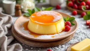 Ce flan pâtissier sans pâte cartonne au goûter : léger, fondant et prêt en un rien de temps