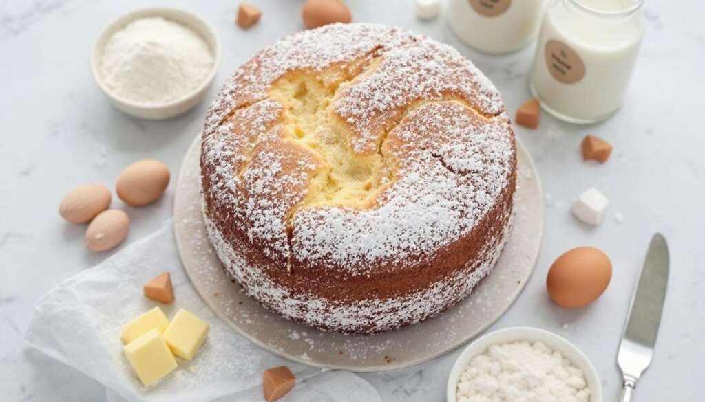 Ce gâteau ultra moelleux prêt en 10 min avec 3 ingrédients (vous n’y croirez pas)