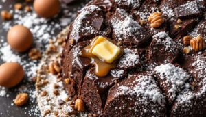 Gâteau fondant praliné-chocolat : un dessert express au cœur bien moelleux