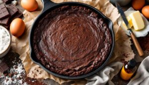 Chocolat intense et fondant incroyable : le brownie à la poêle transforme vos moments gourmands